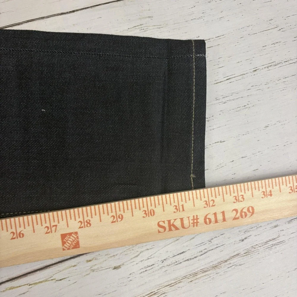Uniqlo Selvedge Skinny Jeans Mens 29x32 Dark Blue Stretch Denim NEW NWT